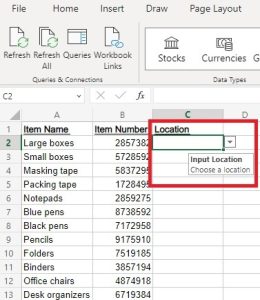 كيفية إضافة قائمة منسدلة في أوراق Google و Excel Excel Final